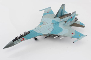 Su-35S Flanker-E Diecast Model, Russian Air Force, Red 07, Syria, 2023 - JUL PRE-ORDER