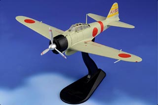 A6M2 Zero-Sen/Zeke Diecast Model, IJNAS, AI-155, Shigeu Itaya, IJN Carrier Akagi