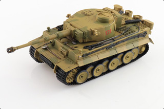 Sd.Kfz.181 Tiger Diecast Model, German Army sPzAbt 504, #131, Tunisia, Tiger Tank - JUN PRE-ORDER
