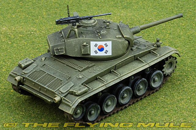 M24 Chaffee Tank Diecast ModelRepublic of Korea Army, Kwang-Ju, Korea, 1953HM-HG3608 Hobby Master 1:72