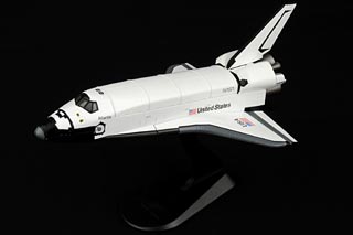 Space Shuttle Diecast Model, NASA, OV-104 Atlantis, STS-21 Launch October 3rd