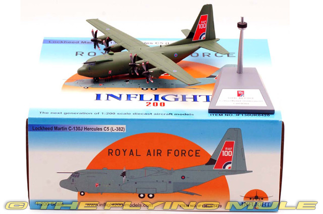 C-130J Super Hercules 1:200 Diecast Model - Inflight IF