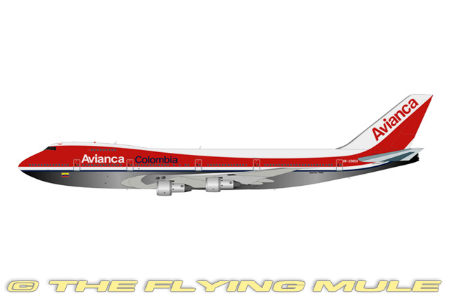 747-200 1:200 Diecast Model - Inflight 200 IF-IF27420515P