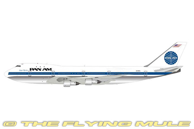 747-100 1:200 Diecast Model - Inflight IF-IF741PA0121P - $181.95