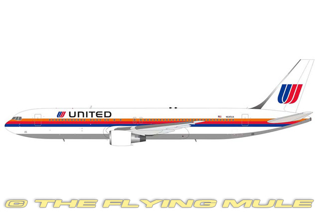 767-300 1:200 Diecast Model - Inflight IF-IF765UA0122 - $145.95