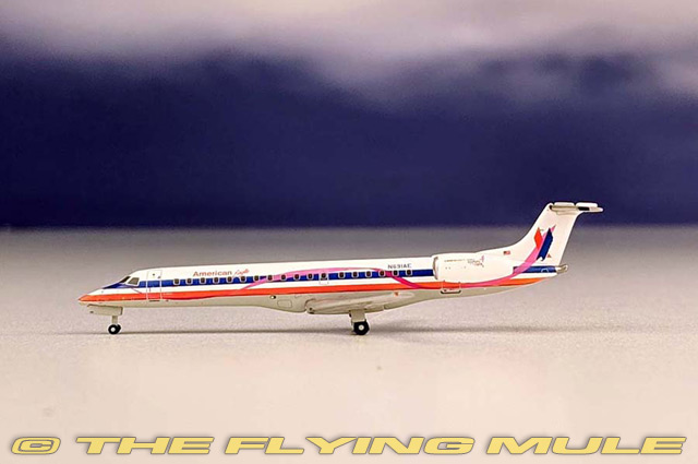 ERJ 145 1:400 Diecast Model - JC Wings JC-JC4AAL016 - $40.95
