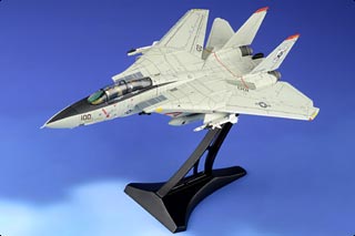 F-14A Tomcat Diecast Model, USN VF-41 Black Aces, AJ100, USS Enterprise, Last