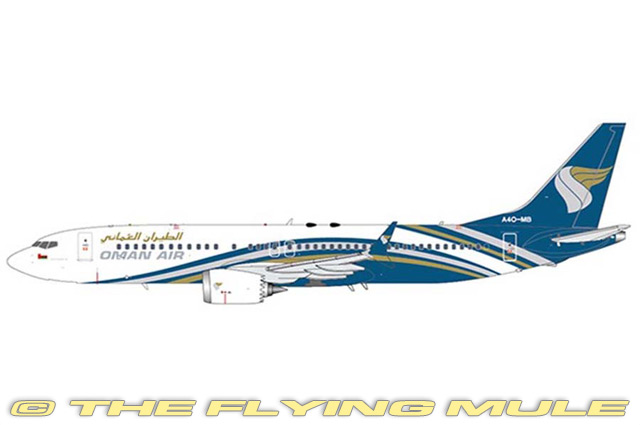 737 MAX 8 1:200 Diecast Model - JC Wings JC-LH2OMA123 - $91.95