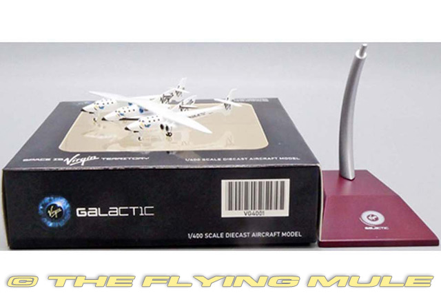 航空機・ヘリコプター JC Wings 1/400 Virgin Eve & Enterprise 1:400 Diecast Model - JC Wings JC-VG4001 - $60.95