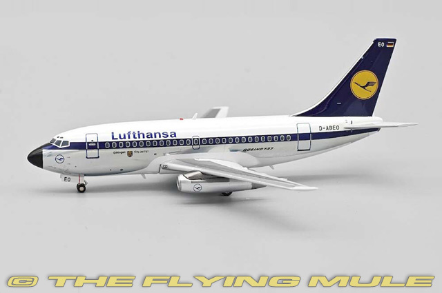 737-100 1:200 Diecast Model - Jfox JF-737-1-001P - $150.95