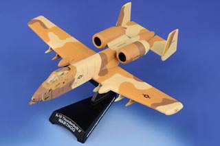 A-10A Thunderbolt II Diecast Model, USAF 917th TFW, 47th TFS, #76-0552 Peanut
