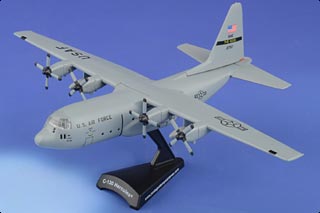C-130E Hercules Diecast Model, USAF 374th TAW, #62-1787 Spare 617, Vietnam