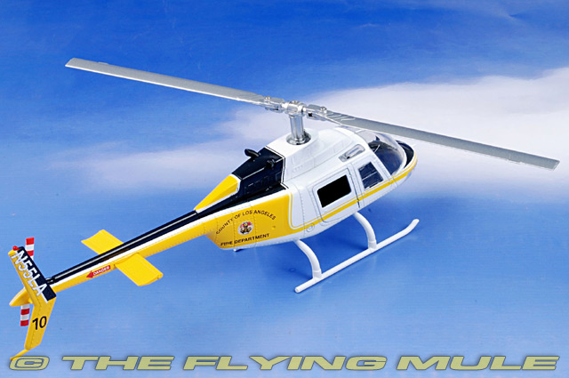 206 Jetranger Diecast ModelLACOFD, Los Angeles, CANR-25727 New Ray 1:34