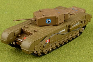 Churchill Mk III Diecast Model, Canadian Army 1st Tank Bgd, Dieppe, France, 1942