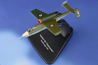 He 162 Volksjager Diecast Model, RAF, Germany, 1945, Captured Aircraft