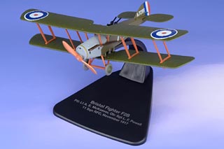F.2B Diecast Model, RFC No.11 Sqn, A7288, 1917