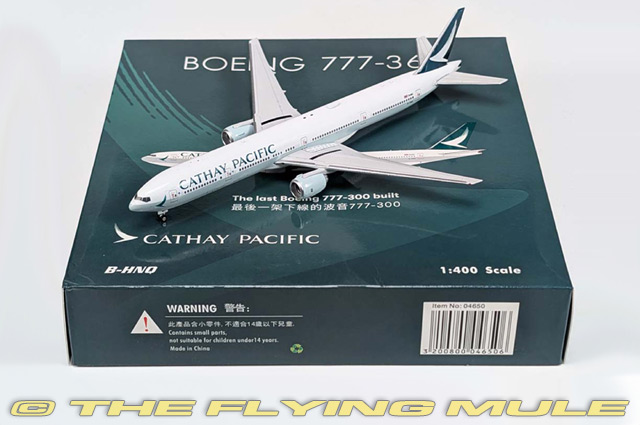 航空機・ヘリコプター 1/400 Cathay Pacific 777-300 Phoenix 777-300 1:400 Diecast Model - Phoenix Models PH-PH04650 - $74.95