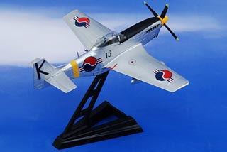 P-51D Mustang Diecast Model, Korean AF, Wild Will, James Parsons, Korea