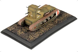 Mark A Whippet Tank Display Model, British Army, #A347 Firefly, 1918