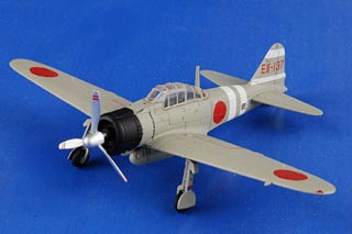 A6M2 Zero-Sen/Zeke Diecast Model, IJNAS Zuikaku Flying Group, EII-137, IJN Carrier