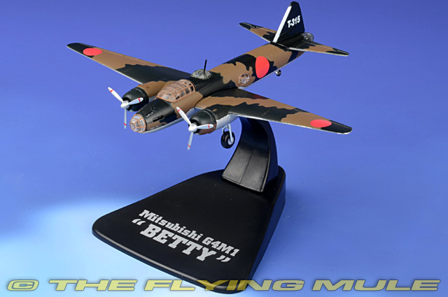 MITSUBISHI G4m1 Betty Diecast Plane Military Giants of The Sky Atlas Editions for sale online 