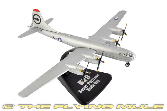 WWII Boeing B-29 Superfortress heavy bomber 1/144 plane diecast model 
