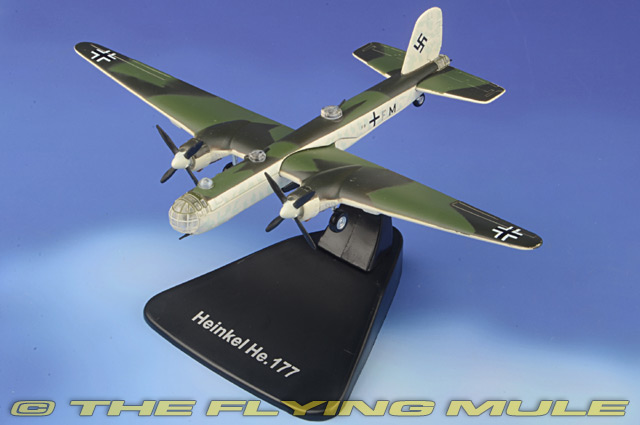 Heinkel He-177 Greif 1:144 Bomber plane Military giants of the sky Diecast