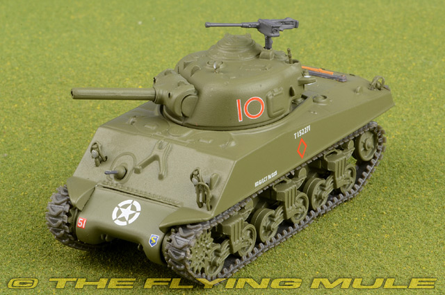 Scale model tank 1:72 Sherman 1940 