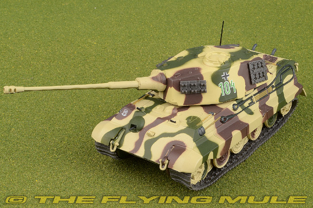 WWII GERMAN Heavy Tank Tiger II 1/72 diecast Model 