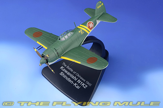 Kawanishi N1K2 Shinden 1945-1:72 Atlas WW2 AIRCRAFT MODEL PLANE 423 