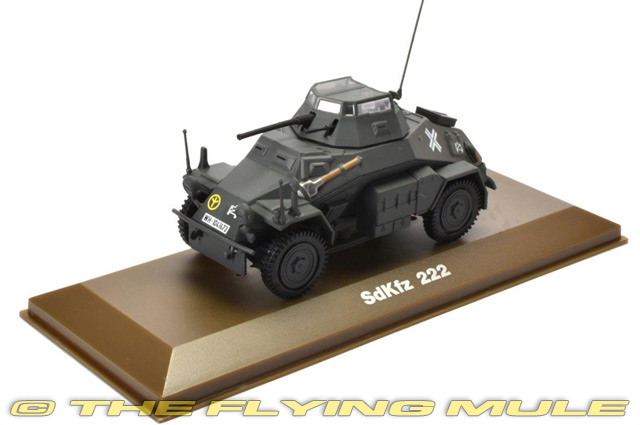 1/72 WWII Sd.Kfz.221 German Light Armored Car First to Fight 48