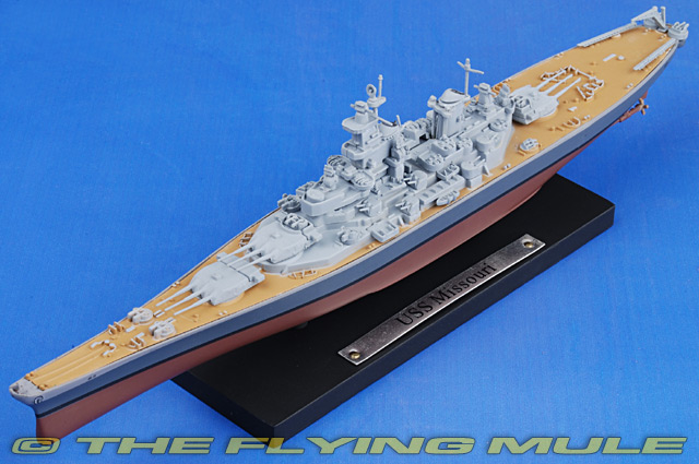 uss missouri diecast model