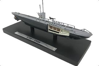 Eaglemoss 1:1100 Type VIIC U-Boat Kriegsmarine NO MAGAZINE