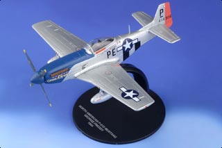 P-51D Mustang Diecast Model, USAAF 352nd FG, 328th FS, #44-14906 Cripes A'