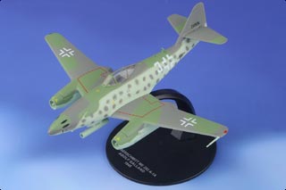 Me 262A Diecast Model, Luftwaffe JV 44, White 3, Adolf Galland