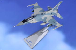 F-16C Fighting Falcon Diecast Model, USAF 57th ATG, 64th AGRS, #86-0269 Red 69, Nellis