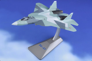 Su-57 Felon Diecast Model, Russian Air Force, Blue 052, Russia - JUN RE-STOCK