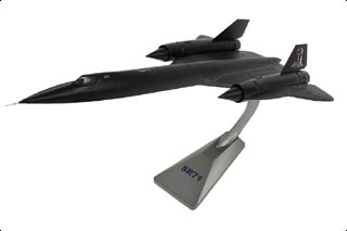 SR-71A Blackbird Diecast Model, USAF 9th SRW Det.1, #61-7962, Kadena AFB, Japan