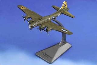 B-17G Flying Fortress Diecast Model, USAAF 379th BG, 524th BS, #42-32024 Swamp Fire