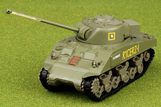 M4 Sherman Firefly Diecast Model, Polish Army 2nd Warsaw Armored Div, Rycerz I