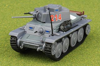 Sd.Kfz.140 Panzer 38(t) Diecast Model, German Army 7.PzDiv, Red 214, Eastern Front, 1941