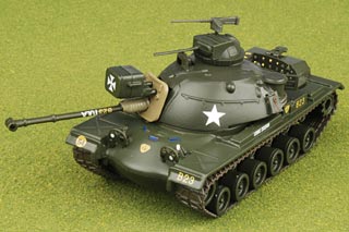 M48A1 Patton Diecast Model, USMC 1st Tank Btn, Danang, Vietnam, 1968