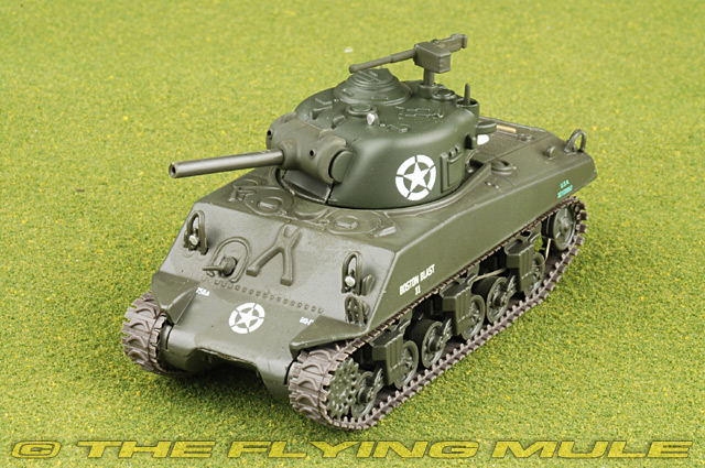 Easy Model 1/72 U.S Army M4A3 Sherman Middle Tank Model 10th Tank Bat #36254 