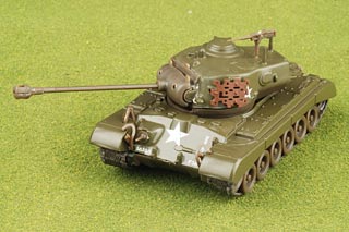 M26 Pershing Diecast Model, US Army 3rd Armored Div, 33rd Armored Rgt