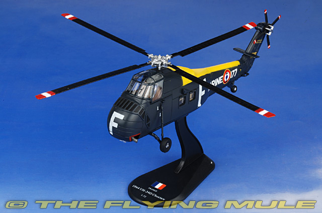 Sikorsky Uh 34 D Seahorse Marines USAF Hélicoptère HELICOPTERE Métal 1:72 