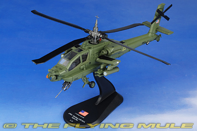 AH-64A Apache 1:72 Diecast Model - Amercom AM-ACHY26 - $29.95
