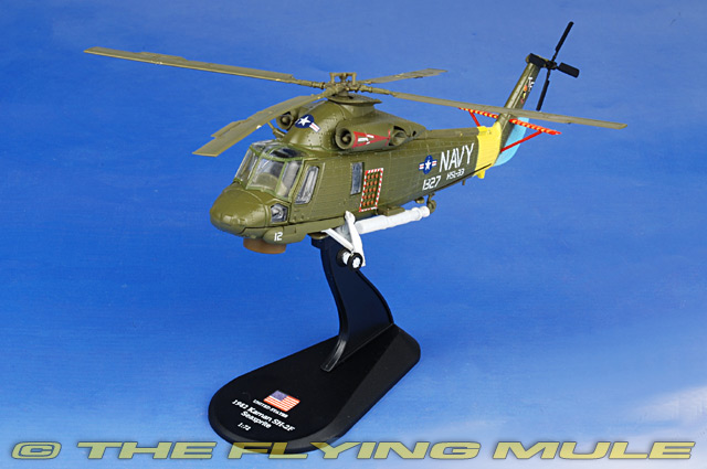 Modellino Die Cast Elicottero Kaman SH-2F Seasprite USA 1/72 