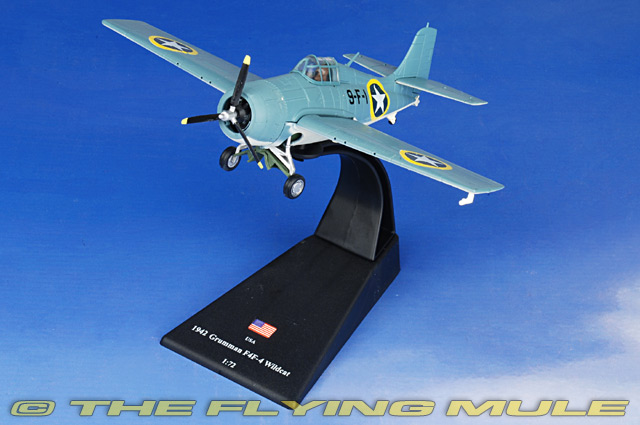 WWII USA 1942 F4F-4 1/72 diecast  plane model aircraft AMER 