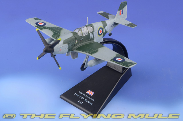 2002 Matchbox Collectibles North American P-510 Mustang WWII Diecast Model NISB 