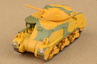 M3 Grant Diecast Model, British Army 7th Armored Div Desert Rats, #86
